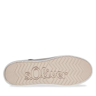 Sneakersy s.Oliver 5-23642-42 Różowy - Sneakersy damskie - miniaturka - grafika 1