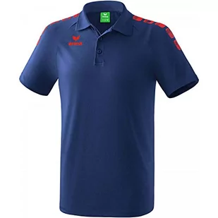 Erima męska koszulka polo dla dzieci Essential 5-c New Navy/Red Size: 128 2111906 - Koszulki męskie - miniaturka - grafika 1