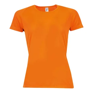 Koszulka Damska Sportowa Raglanowa - Koszulki sportowe damskie - miniaturka - grafika 1