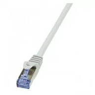 Patchcordy - LogiLink Kabel sieciowy CQ3042S CAT 6A S/FTP AWG 26/7 RJ45 1.50 m Szary - miniaturka - grafika 1