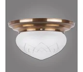 Lampy sufitowe - Kemar RI/PL/S/M - Lampa sufitowa RINAMA 1xE27/100W/230V mosiądz - miniaturka - grafika 1