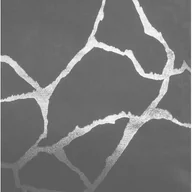 Obrusy i serwetki - Bieżnik WUSTE 35 x 140 cm szaro-srebrny - miniaturka - grafika 1