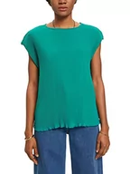 Koszulki i topy damskie - ESPRIT Collection T-shirt damski, 305 / Emerald Green, XS - miniaturka - grafika 1