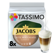 Kawa w kapsułkach i saszetkach - Tassimo - Kawa w kapsułkach Jacobs Latte Macchiato Classico - miniaturka - grafika 1