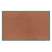 Tablice i flipcharty - boardOK Tablica korkowa boardOK, 200x120 cm, zielona aluminiowa rama VOK200120-3400 - miniaturka - grafika 1