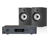 Zestawy stereo - NAD C 379 (czarny) + 606 S3 (czarny) - miniaturka - grafika 1