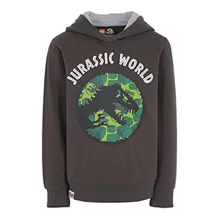 LEGO Chłopięca bluza z kapturem Jurassic World, 960, 92 - Bluzy dla chłopców - miniaturka - grafika 1