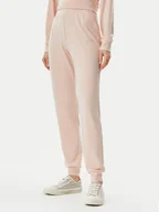 Spodnie damskie - Guess Spodnie materiałowe O5GB05 KCQP2 Pomarańczowy Regular Fit - miniaturka - grafika 1