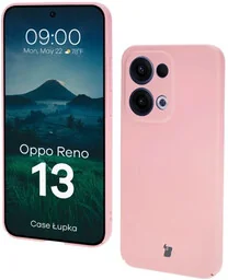 Bizon Etui Case Łupka do Oppo Reno13, różowe - Etui i futerały do telefonów - miniaturka - grafika 1