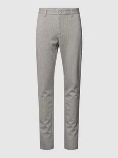 Spodnie do garnituru o kroju slim fit model ‘MARK’ - Spodnie męskie - miniaturka - grafika 1
