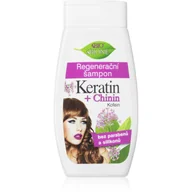 Szampony do włosów - Bione Cosmetics Keratin + Chinin szampon regenerujący 260 ml - miniaturka - grafika 1