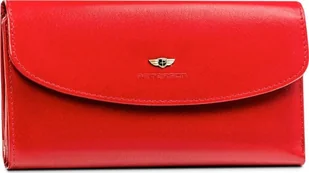 Peterson Skórzany damski portfel Peterson PTN 2537-BO NoSize - Portfele - miniaturka - grafika 1