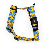 Szelki dla psów - Szelki dla Psa Guard Ducky Duck dla średnich i większych psów, taśma 2,5 cm, okucia czarne-M/L - miniaturka - grafika 1