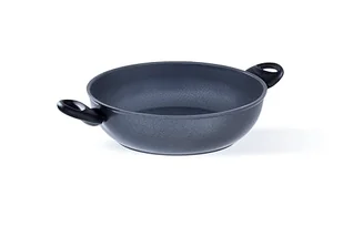 Barazzoni, Patelnia z powłoką ceramiczną, aluminium, średnica 28 cm, ergonomiczny uchwyt, nadaje się również do indukcji, NO PFAS, Made in Italy - Patelnie - miniaturka - grafika 1