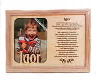 Ramki na zdjęcia - Ramka na zdjęcie IGOR urodziny imieniny prezent - miniaturka - grafika 1