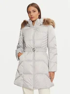 Kurtki damskie - Guess Kurtka puchowa New Olga W4BL40 WEX52 Szary Regular Fit - miniaturka - grafika 1