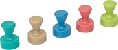 Magnesy - Maul MAUL Neodym-Kegelmagnete 12mm 10 Stück div. Farben - miniaturka - grafika 1