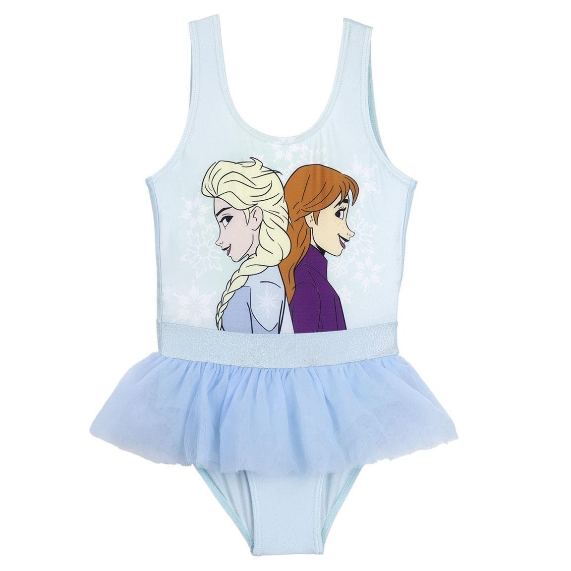 Strój Kąpielowy Elsa Dla Dziewczynek Kostium Kąpielowy Frozen Kraina Lodu 98