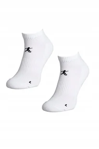 SKARPETY Stopki sportowe DS rozmiar 35-38 białe GRUBA PODESZFA frotte - Skarpetki męskie - miniaturka - grafika 1