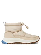 Śniegowce damskie - Clarks Śniegowce Atltrek Ice Wp GORE-TEX 261738264 Beżowy - miniaturka - grafika 1