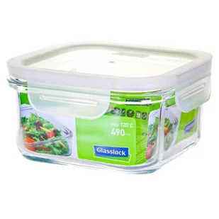 GLASSLOCK Pojemnik GLASSLOCK Fancy Line MCSB-049F - Akcesoria i części AGD - miniaturka - grafika 1