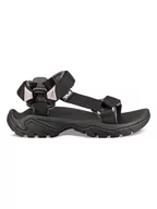Sandały damskie - Teva Sandały trekkingowe "Terra Fi 5 Universal" w kolorze czarnym - miniaturka - grafika 1
