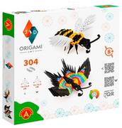 Zabawki kreatywne - Alexander Origami 3D - 2w1 motyl i pszczoła ALEX - - miniaturka - grafika 1