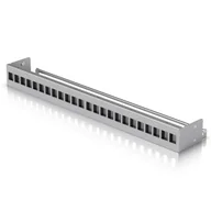 Pozostałe akcesoria sieciowe - Ubiquiti, UACC-Rack-Panel-Patch-Blank-24,  Patchpanel, 1U, 24 porty - miniaturka - grafika 1
