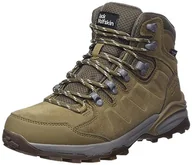 Buty trekkingowe męskie - Jack Wolfskin Damskie buty trekkingowe Refugio Texapore MID W, Chestnut, 42,5 EU, chestnut, 42.5 EU - miniaturka - grafika 1