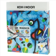 Przybory szkolne - KOH-I-NOOR PISAKI FLAMASTRY 24 KOL. DH992-24 - miniaturka - grafika 1
