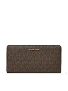 MICHAEL Michael Kors Duży Portfel Damski Bryant 32S5GYTP3B Brązowy - Portfele - miniaturka - grafika 1