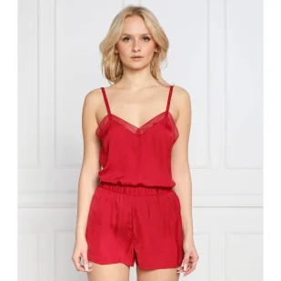 Tommy Hilfiger Piżama Ditsy Lace | Regular Fit - Piżamy damskie - miniaturka - grafika 1