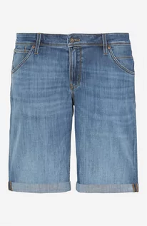 Spodenki męskie - Klasyczne szorty jeansowe ze stretchem Rick Fox - JACK & JONES PLUS - grafika 1