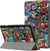 Etui do tabletów - Etui na tablet Lenovo Graficzne do Tab M10 FHD TB-X606X Graffiti - miniaturka - grafika 1