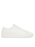 Sneakersy damskie - Calvin Klein Jeans Sneakersy Low Profile Cupsole Tmb Lth YM0YM01331 Biały - miniaturka - grafika 1