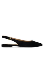 Sandały damskie - LAUREN RALPH LAUREN Sandały 802967746001 Czarny - miniaturka - grafika 1