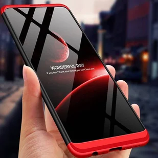 GKK 360 Protection Case etui na całą obudowę przód + tył Samsung Galaxy M51 czarno-czerwony - Etui i futerały do telefonów - miniaturka - grafika 9