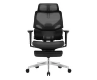 Fotele i krzesła biurowe - Huzaro Expert 8.7 Black Mesh - miniaturka - grafika 1