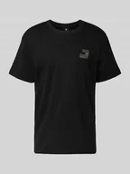 Koszulki męskie - T-shirt z nadrukiem z logo - miniaturka - grafika 1