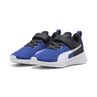 Buty dla dziewczynek - Dziecięce buty sportowe Flyer Runner V PUMA Vivid Blue New Navy White - miniaturka - grafika 1