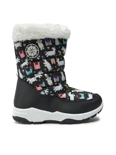 Vertigo Alpes Śniegowce UNIKO Kolorowy - Buty dla dziewczynek - miniaturka - grafika 1