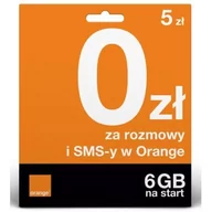 Startery i doładowania - Orange Starter Orange One 5 zł - miniaturka - grafika 1