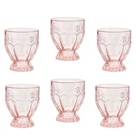 Szklanki - Komplet szklanek różowych 330 ml 6 sztuk HEVES - miniaturka - grafika 1