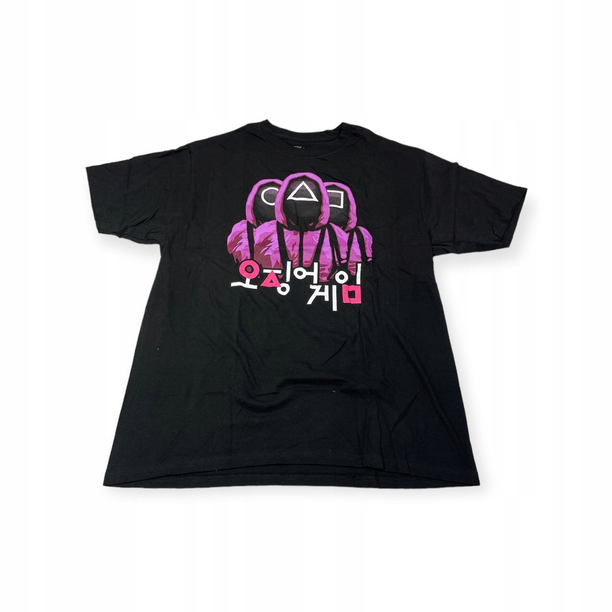 Koszulka T-shirt męski okrągły dekolt SPENCER'S SQUID GAME XL