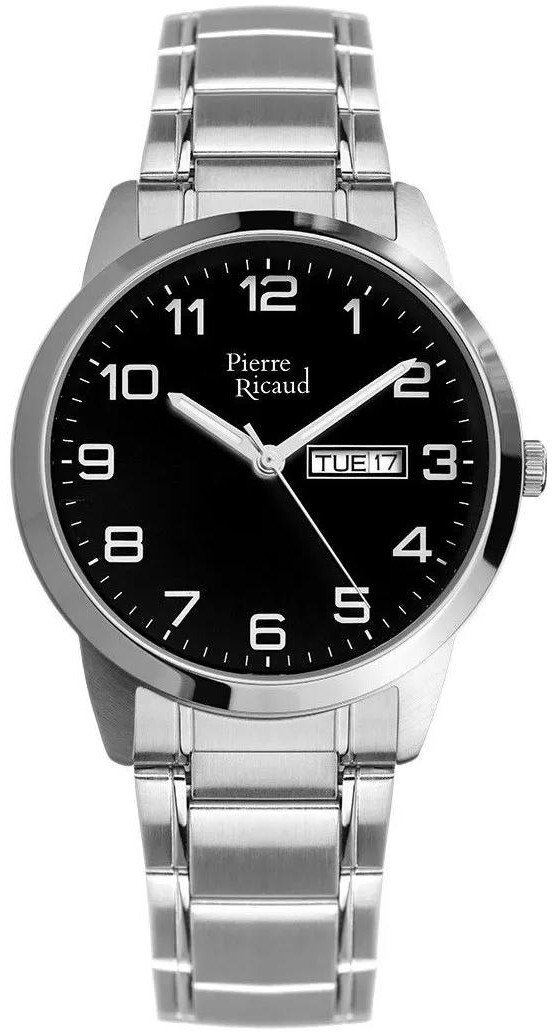 Zegarek męski Pierre Ricaud P15477.5124Q srebrny