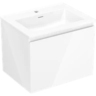 Szafki łazienkowe - Mexen Orio szafka łazienkowa 60 cm z umywalką Otis, 1 szuflada, biała połysk - 91A10-06047-1-BF00-W18M00 - miniaturka - grafika 1