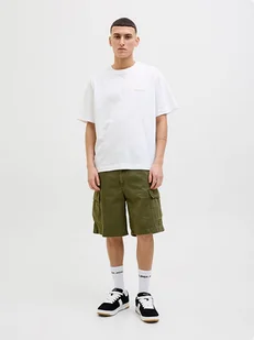 Jack & Jones Koszulka w kolorze białym - Koszulki męskie - miniaturka - grafika 1