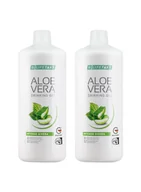 Suplementy naturalne - Aloes żel do picia Sivera pokrzywa 2x1000ml LR Lifetakt Aloe Vera DWUPAK Aloe Vera Drinking Gel Intense Sivera 2x1000ml DWUPAK - miniaturka - grafika 1