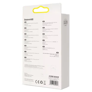 Baseus Crystal Shine Series kabel przewód USB do szybkiego ładowania i transferu danych USB Typ A - Lightning 2,4A 1,2m niebieski (CAJY000003) - Kable USB - miniaturka - grafika 6