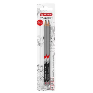 Herlitz Sp. z o. o. Ołówki MY,PEN RÓŻNE KOLORY 2 SZTUKI - Przybory szkolne - miniaturka - grafika 2